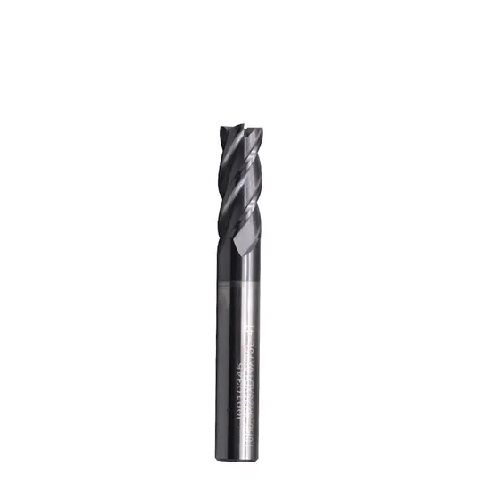 UNT HRC45 Corner Radius End Mill 4 Flute TiAlN Coated for CNC